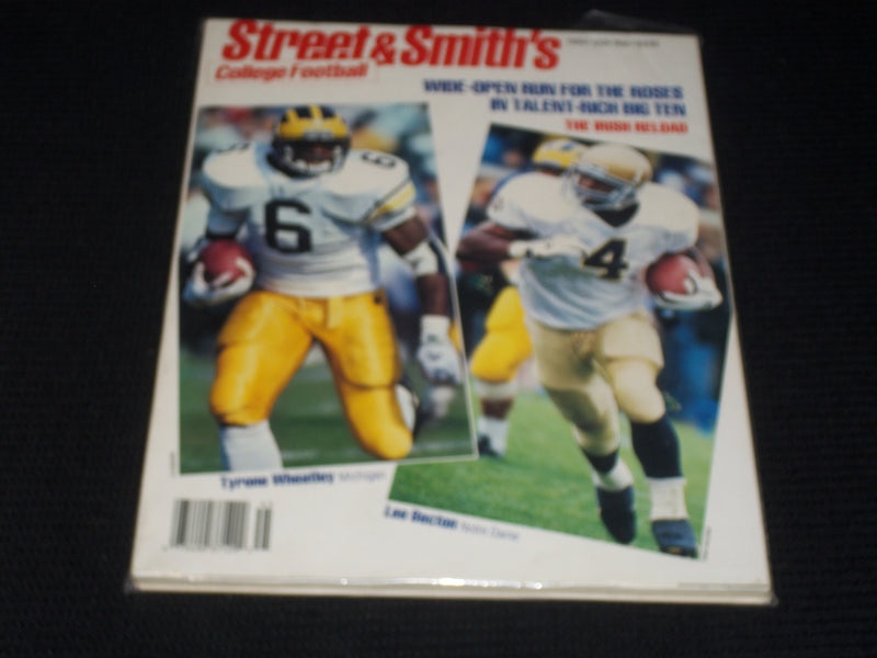 1994 STREET & SMITH'S COLLEGE FOOTBALL YEARBOOK MAGAZINE - WHEATLEY - E 3197
