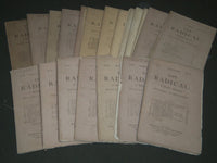 1865-1867 THE RADICAL MONTHLY MAGAZINE LOT OF 21 - NATURAL RELIGION - WR 166
