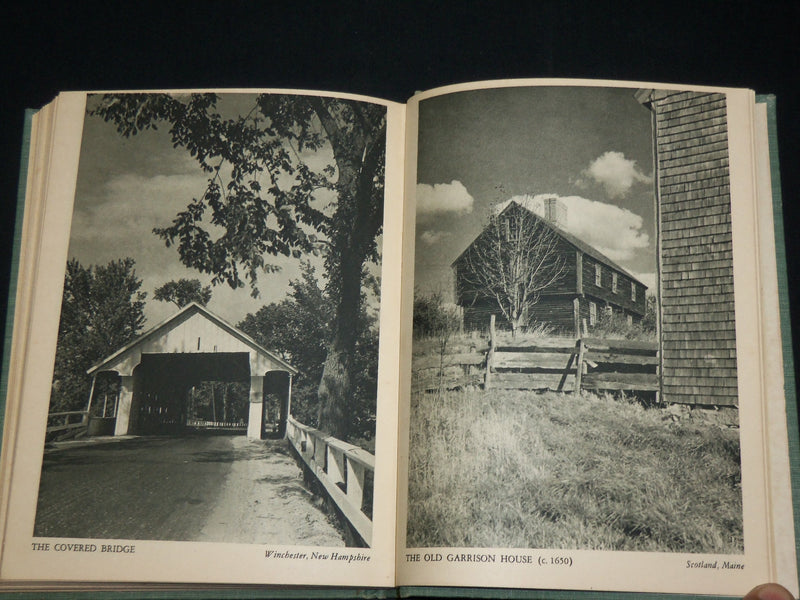 1946 EVER NEW ENGLAND BOOK WITH PHOTOGRAPHS BY SAMUEL CHAMBERLAIN - KD 6382