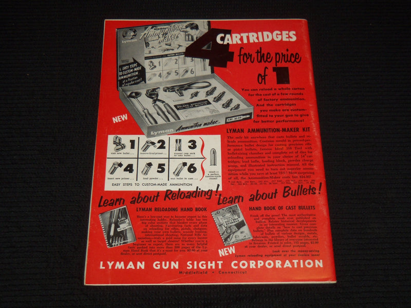 1959 NOVEMBER GUNS MAGAZINE - FAST SLING FOR HUNTERS COVER - E 12566