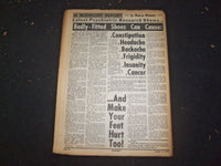 1966 AUGUST 15 MIDNIGHT NEWSPAPER - CHILDREN'S FACES ROT FROM CANCER - NP 7367