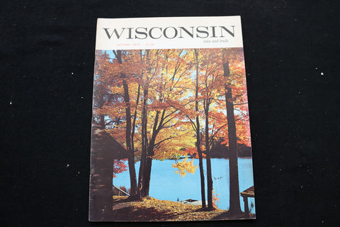 1970 AUTUMN WISCONSIN TALE AND TRAILS MAGAZINE - FALL TREES COVER - E 9864