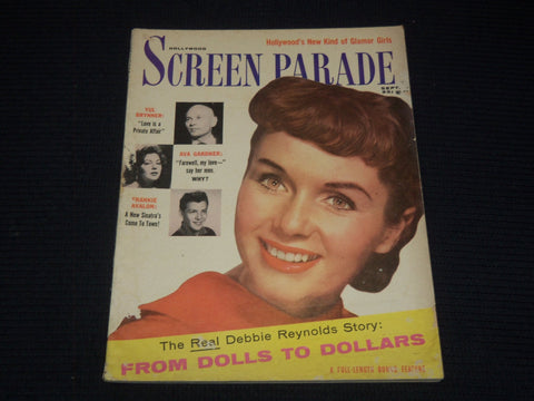 1959 SEPTEMBER HOLLYWOOD SCREEN PARADE MAGAZINE - DEBBIE REYNOLDS - E 16322