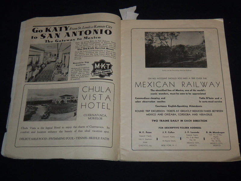1936 MAY-JUNE REAL MEXICO MAGAZINE - VOLUME V NUMBER 27 - J 8531