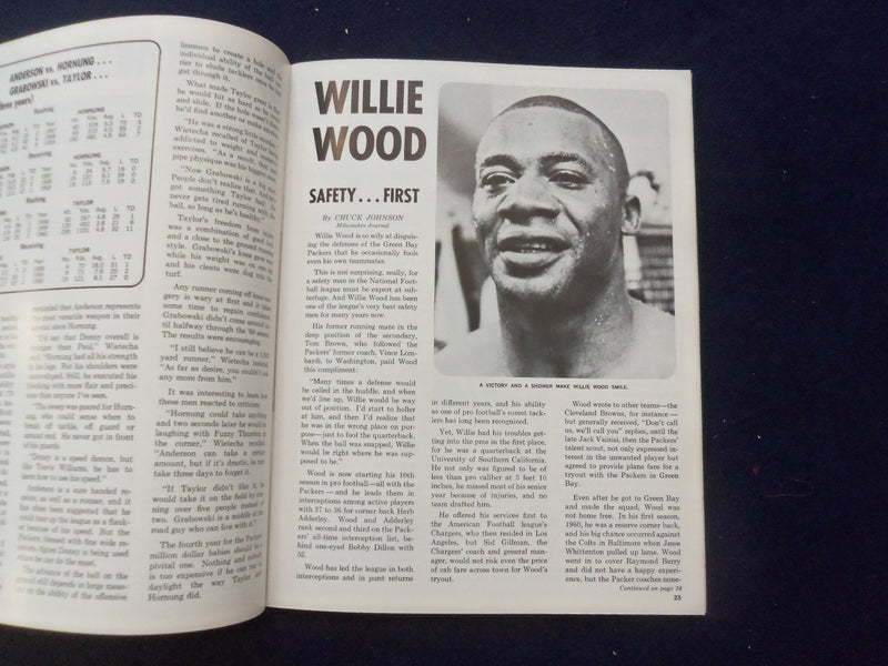 1969 GREEN BAY PACKERS YEARBOOK - 50TH ANNIVERSARY - BART STARR - SP 5454H