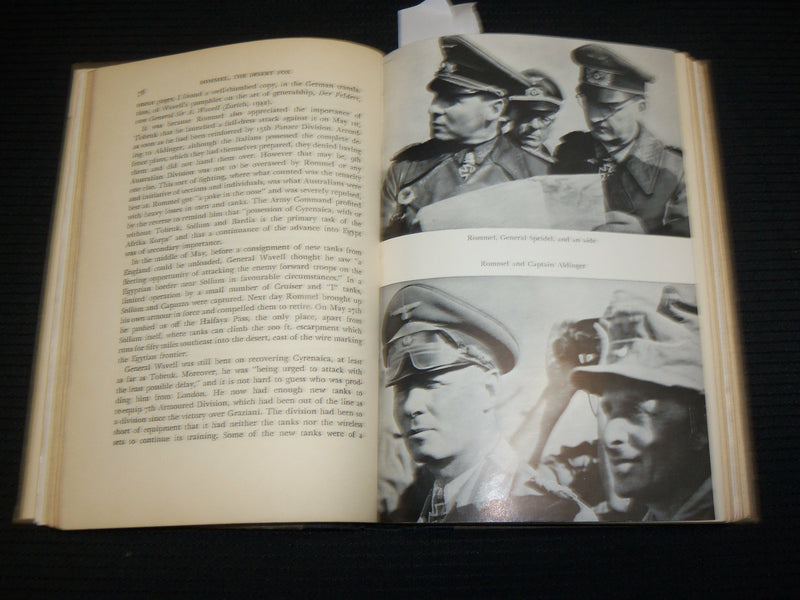 1950 ROMMEL THE DESERT FOX HARDCOVER BOOK BY DESMOND YOUNG - KD 7532