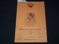 1898 OFFICIEELE FEESTWIJZER BOOK NO. 3 & 4 - DUTCH - SOFTCOVER - J 8029