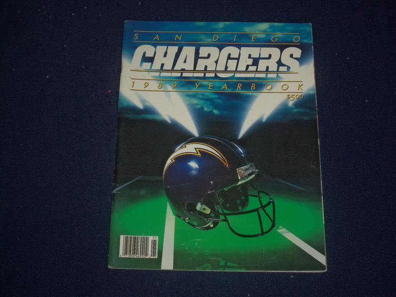 1989 SAN DIEGO CHARGES YEARBOOK - ST 6512