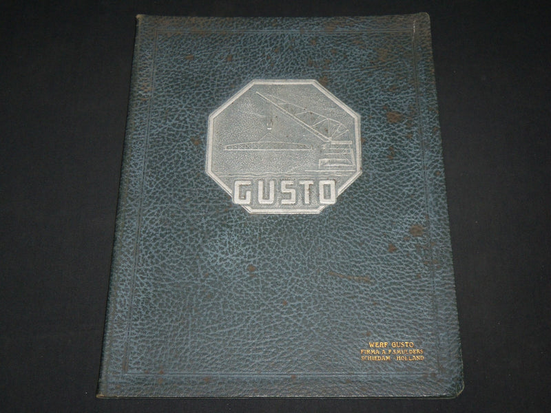 1900'S WERF GUSTO FIRME SMULDERS FRENCH CATALOGUE - KD 6436