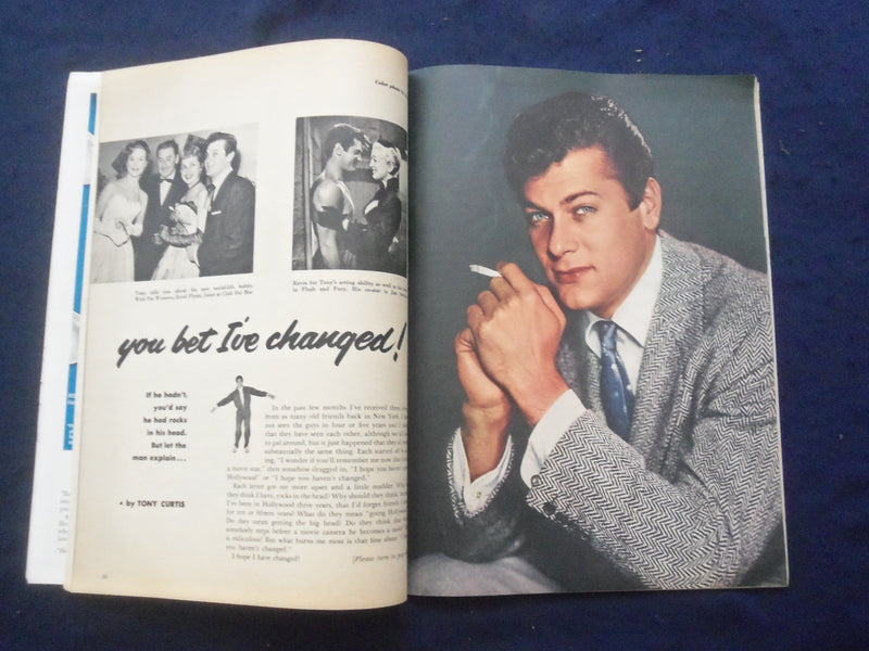 1952 JUNE MOTION PICTURE AND TELEVISION MAGAZINE - DORIS DAY COVER - SP 4780T