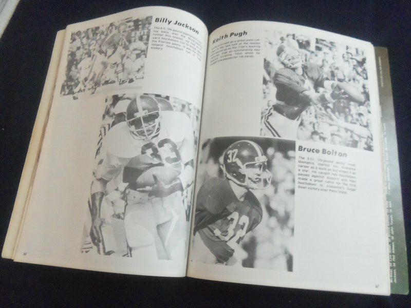 1979 JANUARY THE ROAD TO NO. 1 - 1978 GAME-BY-GAME UNIVERSITY ALABAMA - SP 1221K