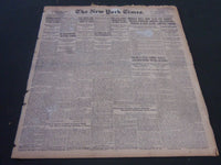 1923 NOVEMBER 5 NEW YORK TIMES - FRANCE IS NOW ALONE LIMITING PARLEY - NT 5867