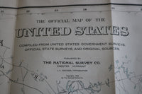 EARLY 1900'S MAPS AND GAZETTEERS MAGAZINE - LOT OF 18 - O 3901