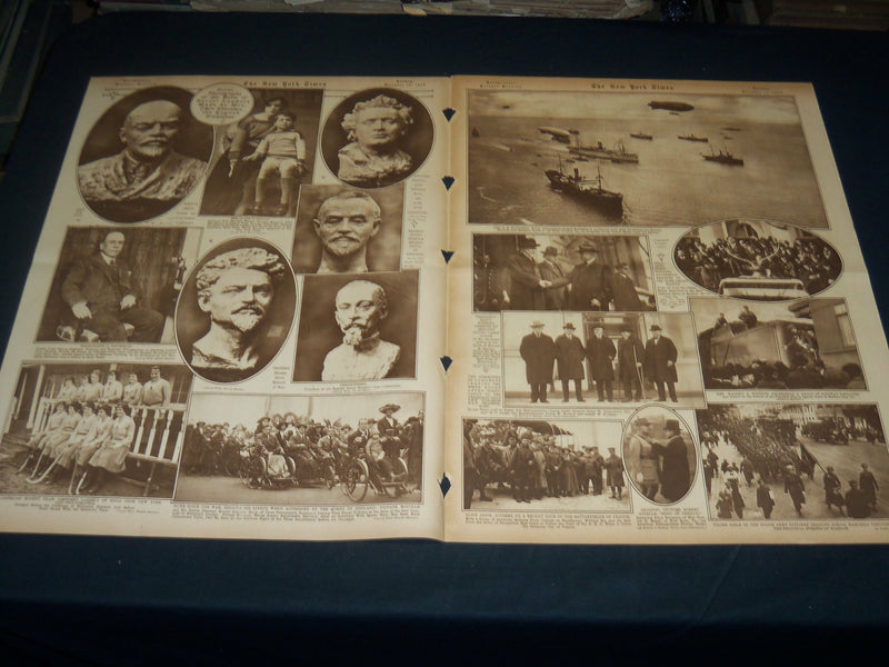 1920 DECEMBER 12 NEW YORK TIMES PICTURE SECTION NO. 4 & 5 - JIM THORPE - NT 8793