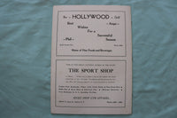 1946 NOVEMBER 2 ST. LAWRENCE VS. CORTLAND STATE FOOTBALL PROGRAM - K 3391