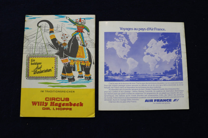 1970'S CIRCUS PROGRAMS - LOT OF 10 - O 3519