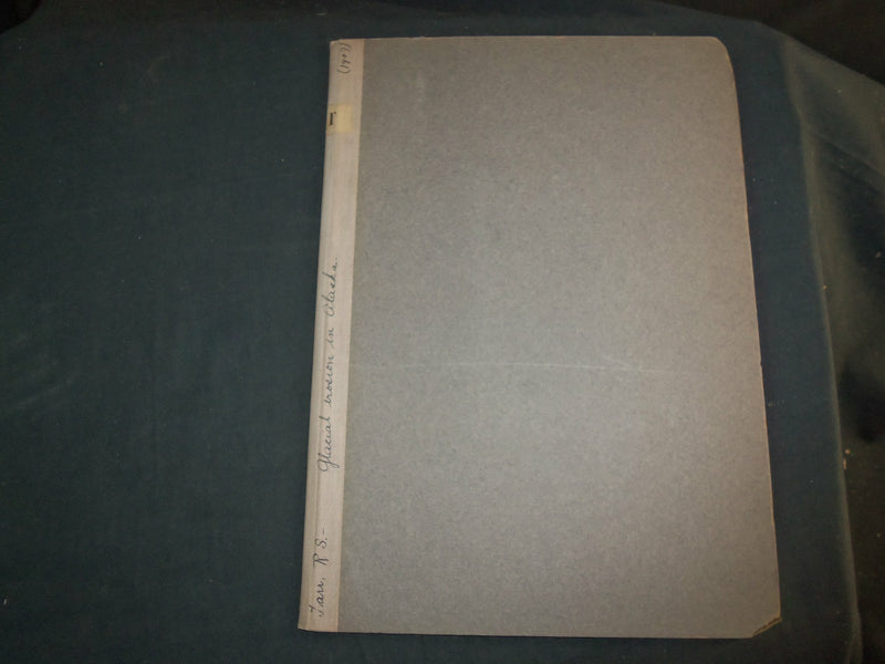 1907 GLACIAL EROSION IN ALASKA BY RALPH S. TARR - J 4882
