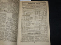 1873 ROSADALIS ALMANAC - SOFTCOVER - FLESH IN THE BLOOD - J 6868