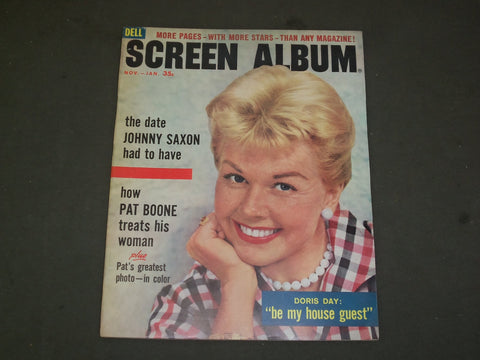 1957 NOV - 1958 JAN SCREEN ALBUM MAGAZINE - DORIS DAY COVER - M 242
