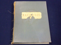 1941 RECENSIO MIAMI UNIVERSITY YEARBOOK - OXFORD OHIO - GREAT PHOTOS - YB 674