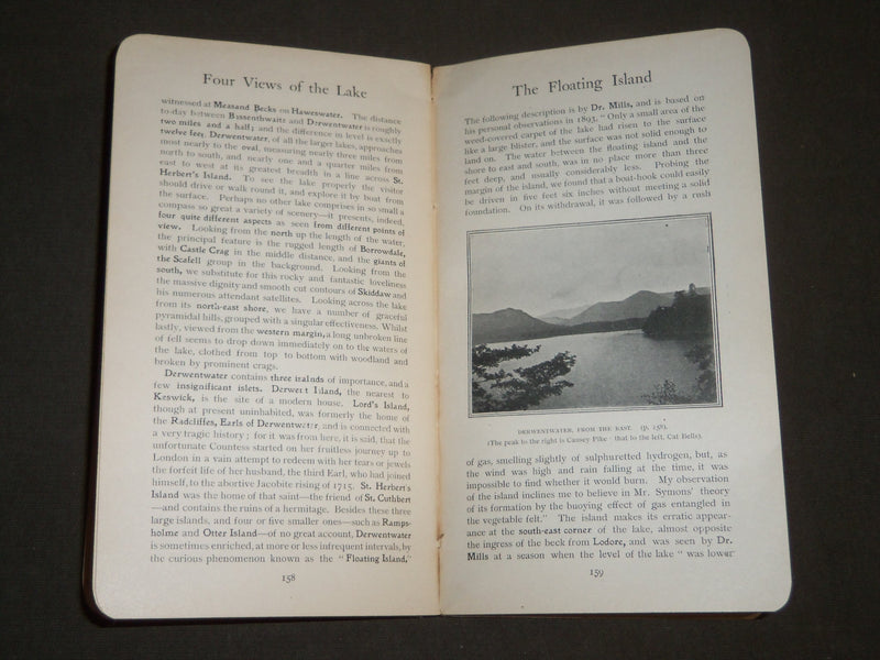 1900'S GOSSIPY GUIDE TO THE ENGLISH LAKES BOOK - NICE PHOTOS - KD 4942