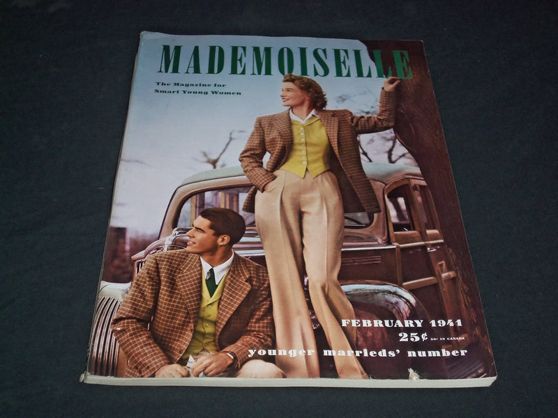 1941 FEBRUARY MADEMOISELLE MAGAZINE - YOUNGER MARRIEDS' NUMBER - SP 6536