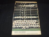 1963 NEW YORK YANKEES COLOROTO TEAM PHOTOS LOT - 30 PIECES - NP 9184