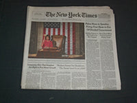 2019 JANUARY 4 NEW YORK TIMES - PELOSI RISES TO SPEAKER, FIRING FIRST SHOTS...