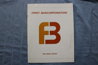 1966-1969 FIRST BANCORPORATION ANNUAL REPORTS - LOT OF 3 - K 3210