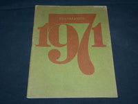 1971 FRANKLINITE THE FRANKLIN SCHOOL YEARBOOK - SOFTCOVER - J 6653