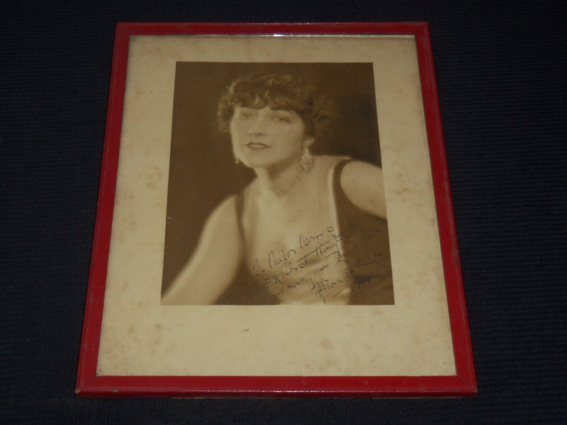 ACTRESS INSCRIBED TO MAJOR BOWES FRAMED PHOTO - 11 1/2x14 1/2 - #208