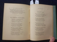 1881 DEBRIS - SELECTIONS FROM POEMS HARDCOVER BOOK BY MADGE MORRIS - KD 8485