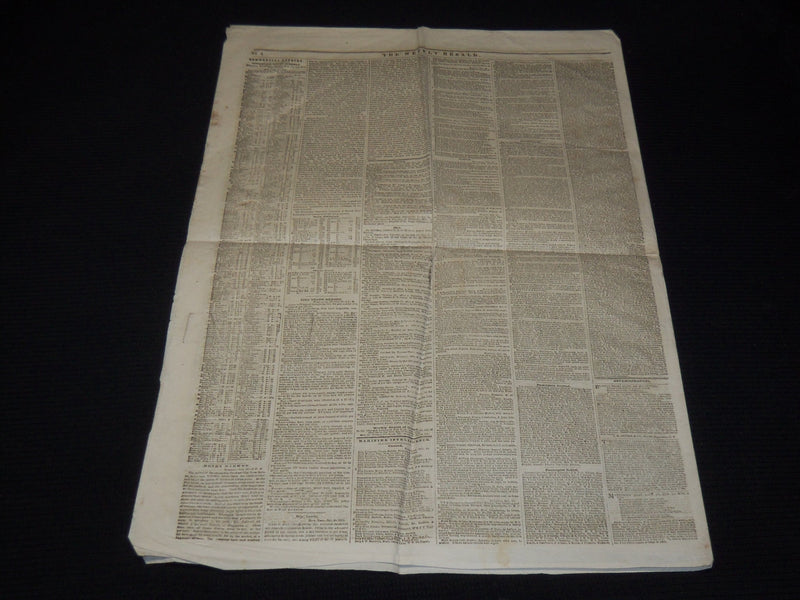 1852 OCTOBER 23 THE WEEKLY HERALD NEWSPAPER - BLACK WARRIOR - CRESCENT- NP 3878W