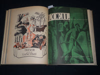 1955 JANUARY-JUNE L'OEIL REVUE D'ART MAGAZINE BOUND VOLUME - FRENCH - KD 5408