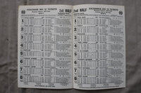 1968 BISCAYNE DOG TRACK DOG RACING PROGRAM - K 3455