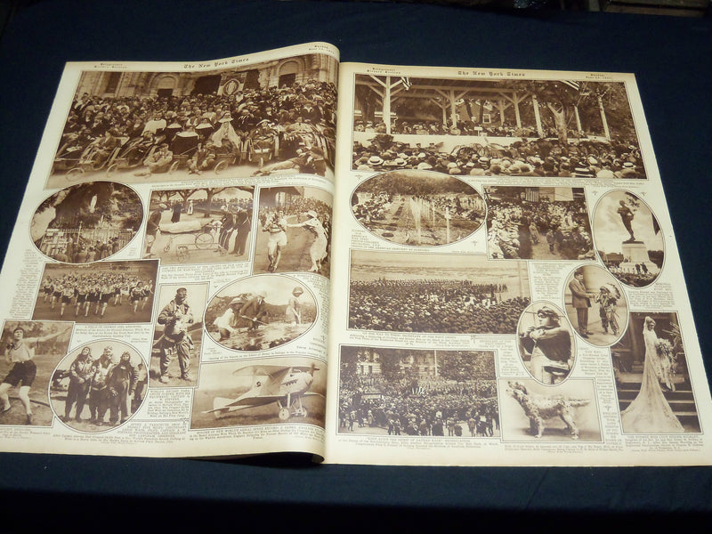 1920 JUNE 25 NEW YORK TIMES PICTURE SECTION - KING GEORGE BIRTHDAY - NT 8862