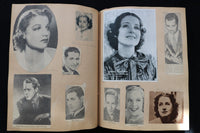 MOVIE STARS SCRAPBOOK - MANY PHOTOS - E 26438