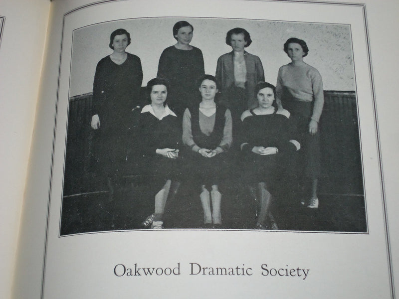 1932 TEMPORA ET MORES OAKLAND GIRLS SCHOOL YEARBOOK - PLAINFIELD NJ - YB 486