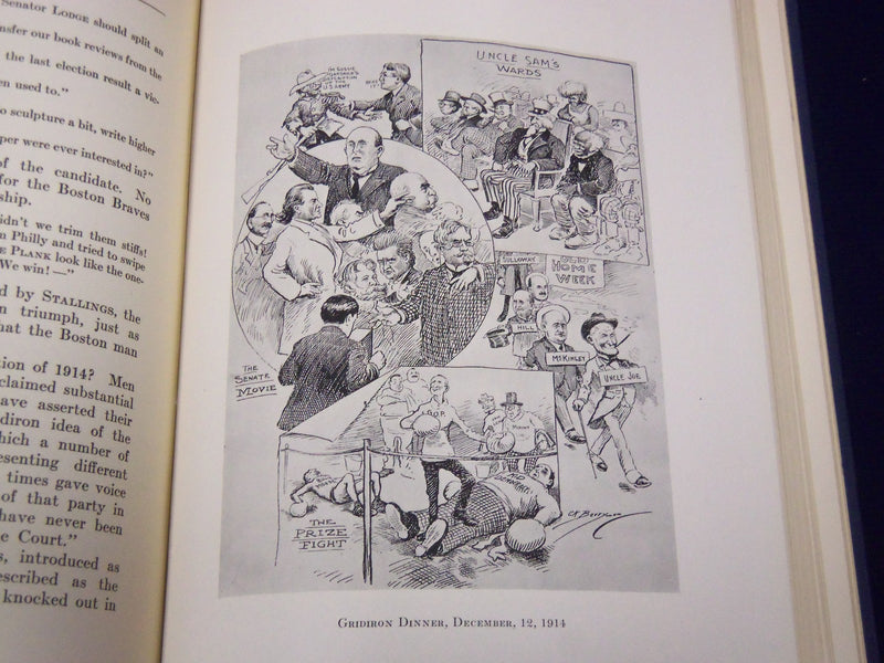 1915 GRIDIRON NIGHTS BY ARTHUR WALLACE DUNN BOOK - NICE ILLUSTRATIONS - KD 910H