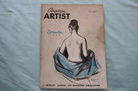 1953 DECEMBER AMERICAN ARTIST MAGAZINE - A GREAT ILLUSTRATION COVER - E 26592