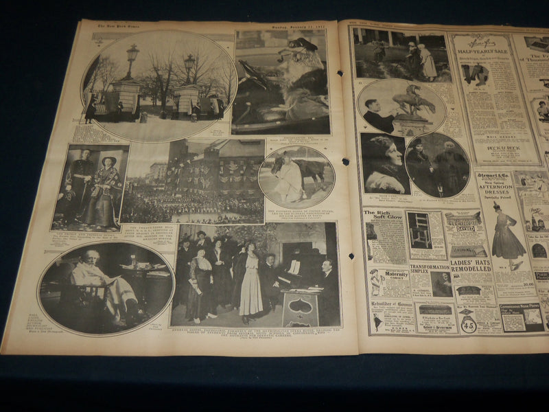 1917 JANUARY 21 NEW YORK TIMES ROTO PICTURE SECTION - ENRICO CARUSO - NT 8980