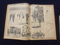 1958 JULY 18 BOSTON DAILY RECORD NEWSPAPER-U.S. ARMADA FLIES OVER JORDAN-NP 6359