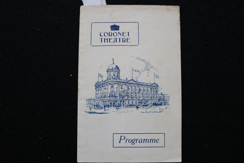 1914 FEBRUARY 16 CORONET THEATRE PROGRAMME - MR. WU - K 1949
