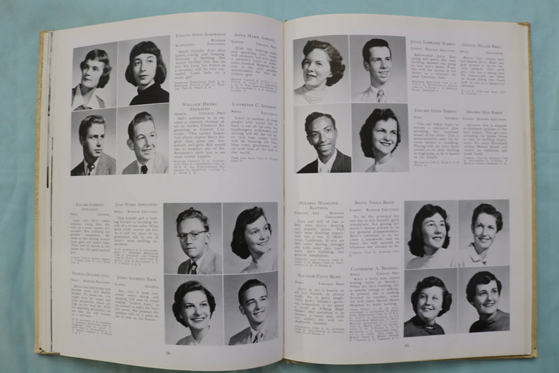 1955 THE RECHAUFFE EASTON HIGH SCHOOL YEARBOOK - EASTON, PENNSYLVANIA - YB 3556