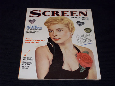 1952 MAY SCREEN MAGAZINE - JANET LEIGH PREMIER ISSUE - E 16051