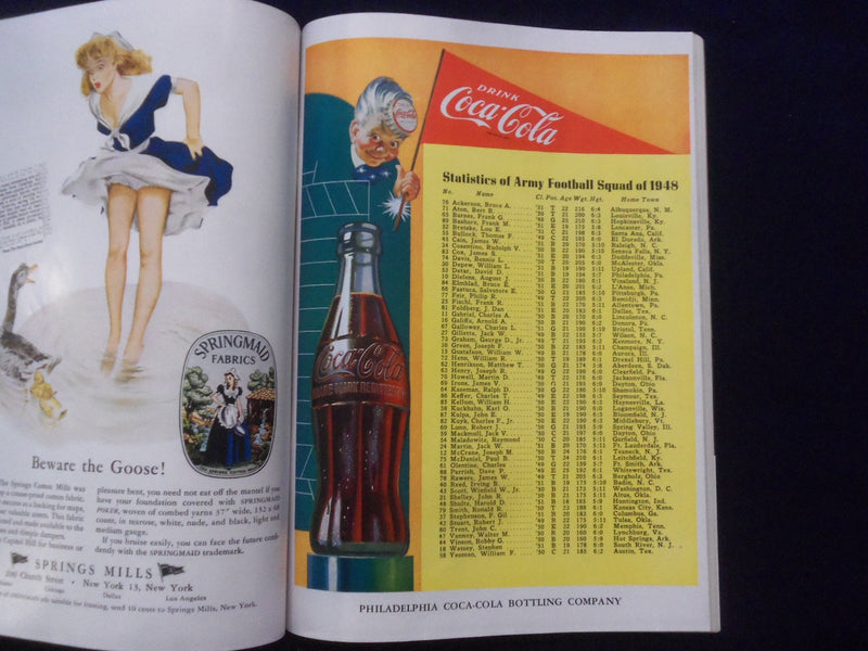 1948 NOVEMBER 27 ARMY-NAVY FOOTBALL PROGRAM-MUNICIPAL STADIUM PHILADELPHIA-K 119