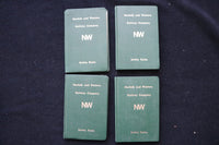 1960'S-1980'S NORFOLK AND WESTERN-SOUTHERN -SAFETY MANUALS - LOT OF 16 - O 3674