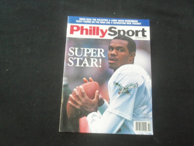 1989 OCTOBER PHILY SPORT MAGAZINE - RANDALL CUNNINGHAM COVER - SP 8165U