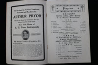 1911 BAND AND FIELD MUSIC - 94TH ARTILLERY DISTRICT SOUVENIR PROGRAM - K 2451
