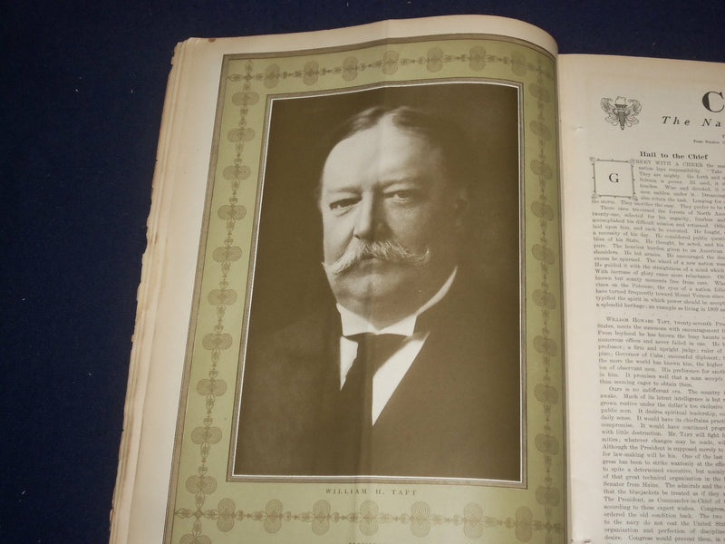 1909 MARCH 6 COLLIER'S MAGAZINE - INAUGURATION NUMBER WILLIAM TAFT - ST 6783